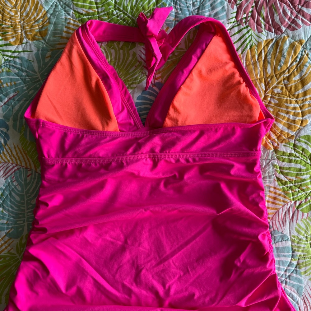 Athleta Serendipity halter Tankini size L